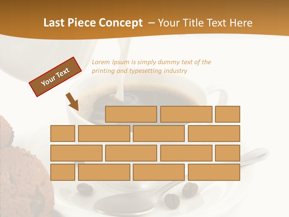Pastry Milky Stream PowerPoint Template