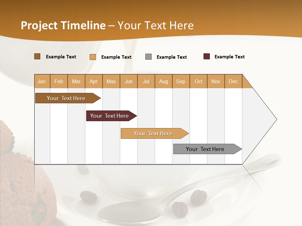 Pastry Milky Stream PowerPoint Template