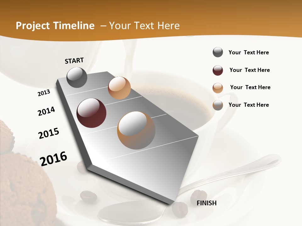 Pastry Milky Stream PowerPoint Template