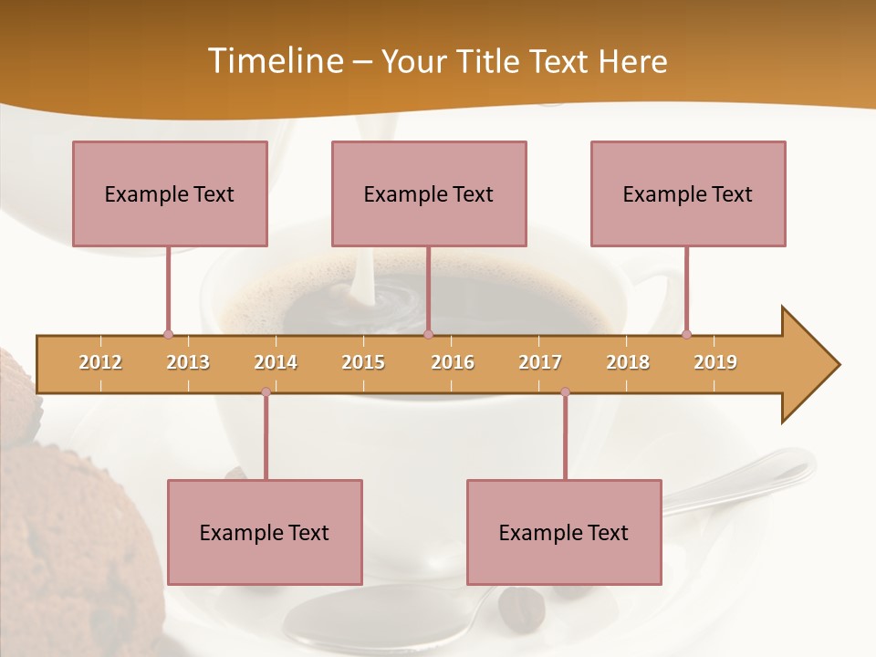 Pastry Milky Stream PowerPoint Template