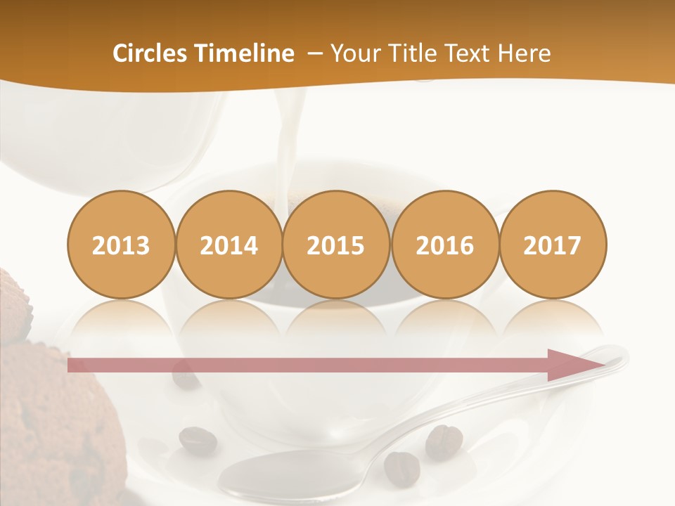 Pastry Milky Stream PowerPoint Template