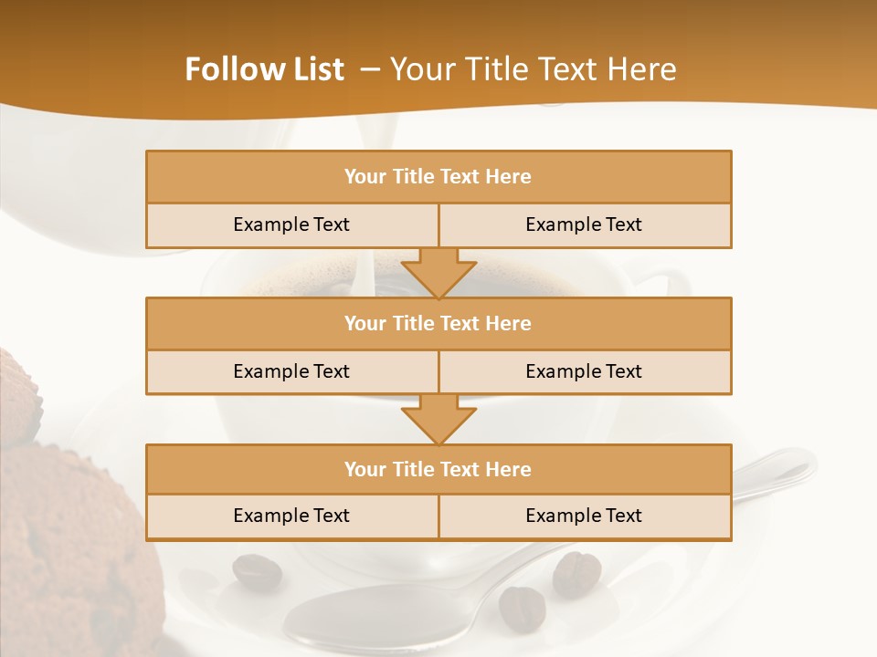 Pastry Milky Stream PowerPoint Template