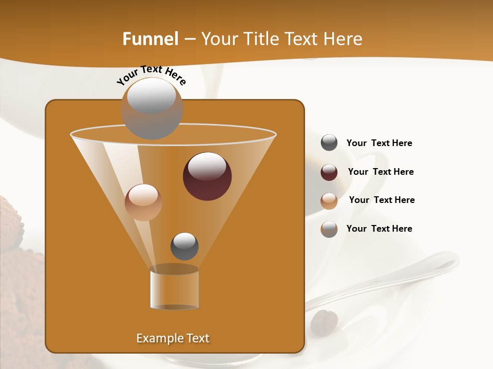 Pastry Milky Stream PowerPoint Template