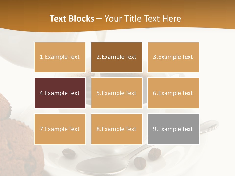 Pastry Milky Stream PowerPoint Template