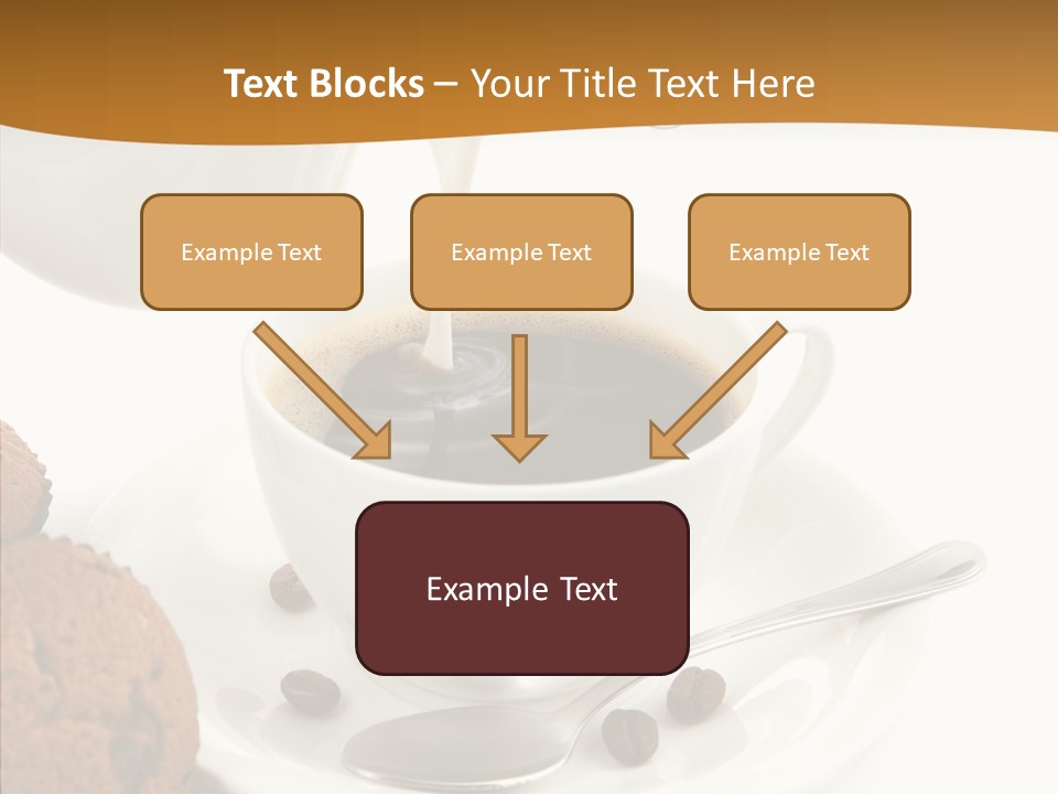 Pastry Milky Stream PowerPoint Template