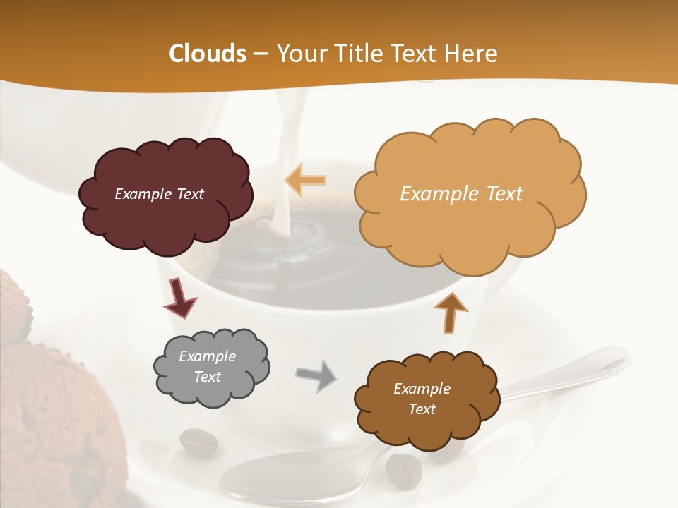 Pastry Milky Stream PowerPoint Template