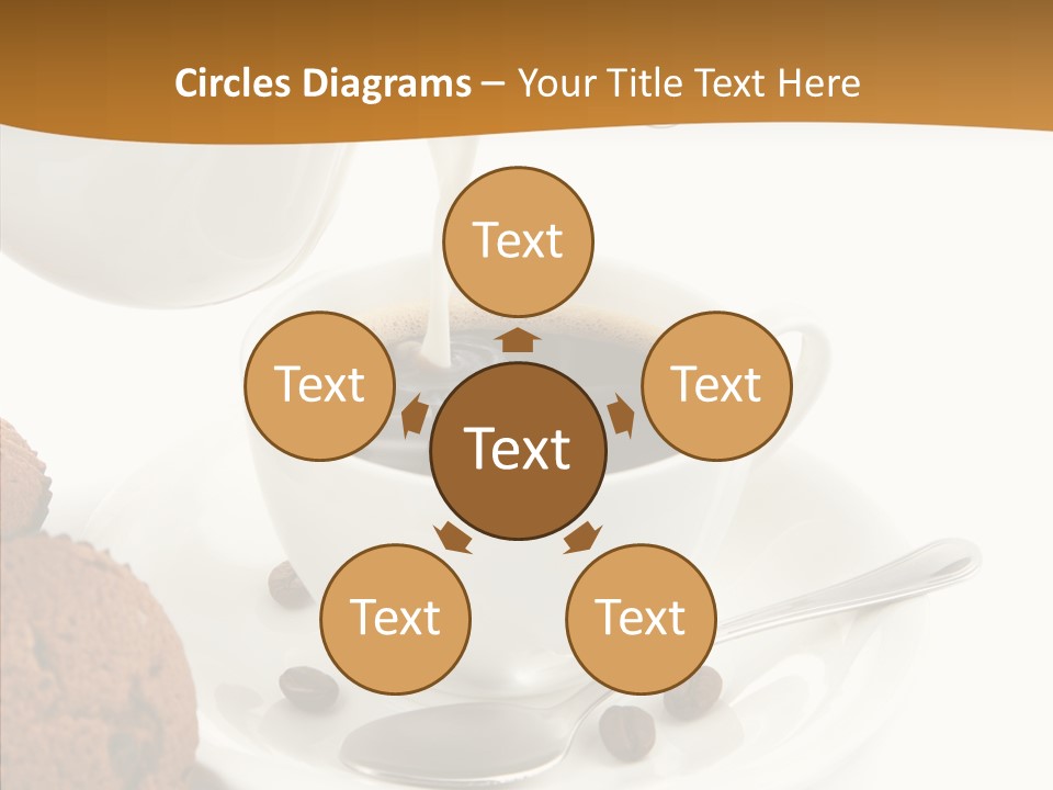 Pastry Milky Stream PowerPoint Template