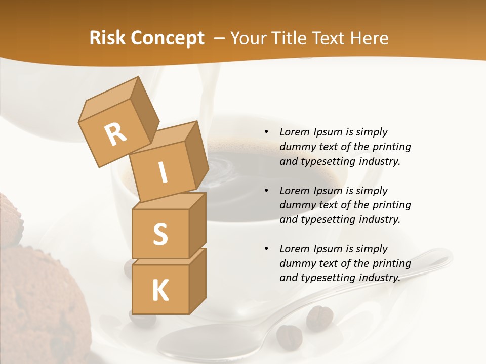 Pastry Milky Stream PowerPoint Template