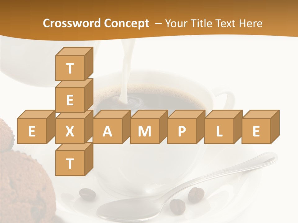 Pastry Milky Stream PowerPoint Template