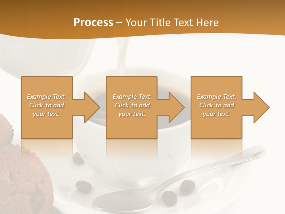 Pastry Milky Stream PowerPoint Template