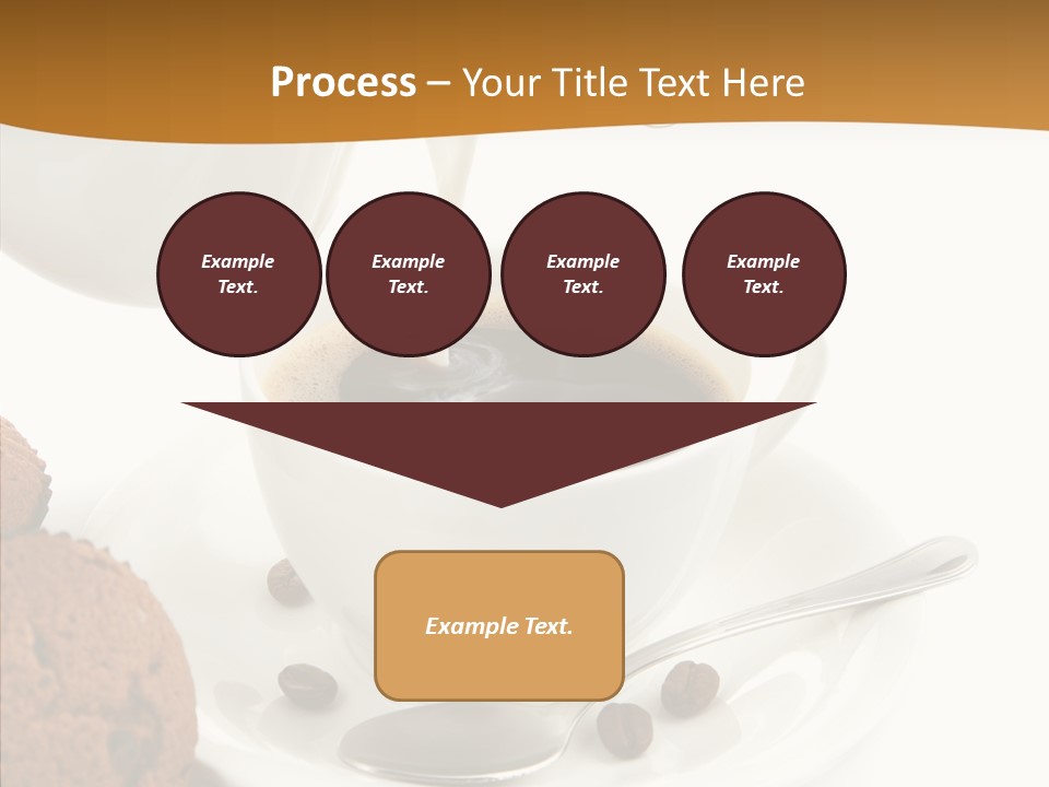 Pastry Milky Stream PowerPoint Template