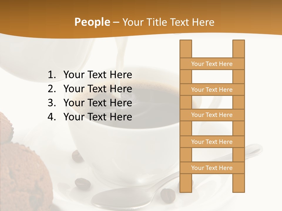 Pastry Milky Stream PowerPoint Template