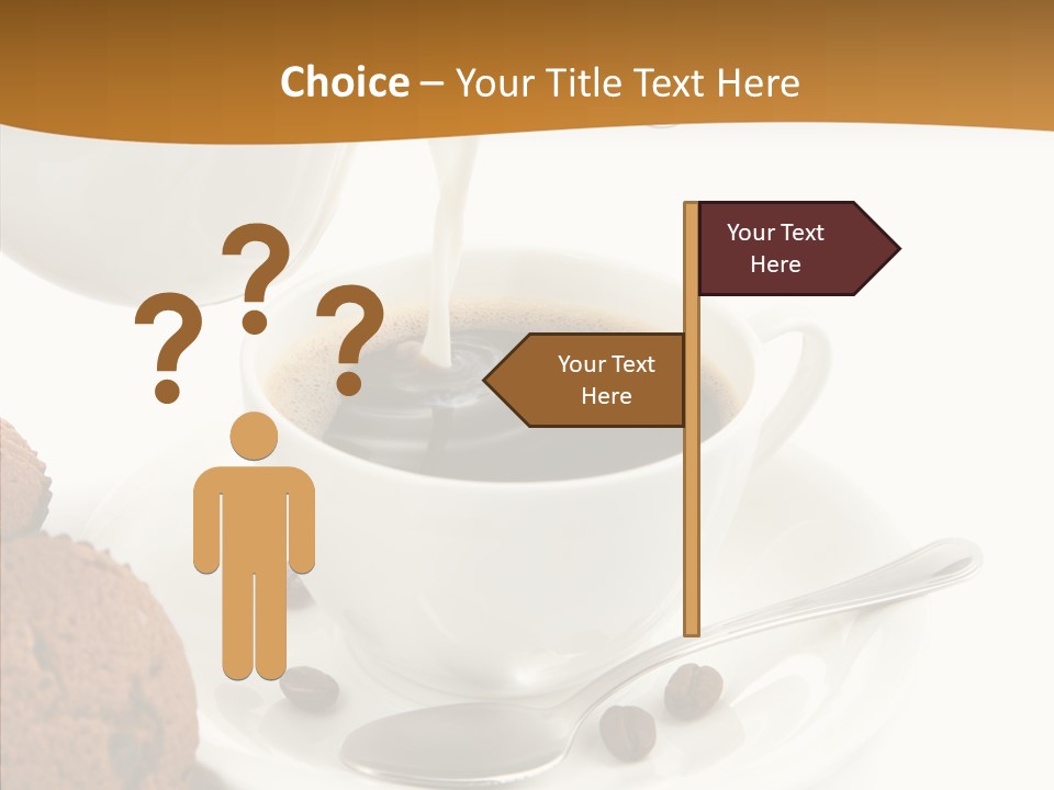 Pastry Milky Stream PowerPoint Template