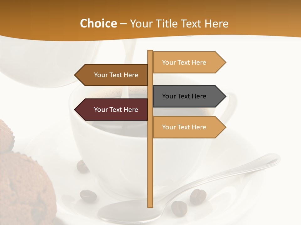 Pastry Milky Stream PowerPoint Template