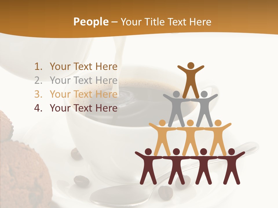 Pastry Milky Stream PowerPoint Template