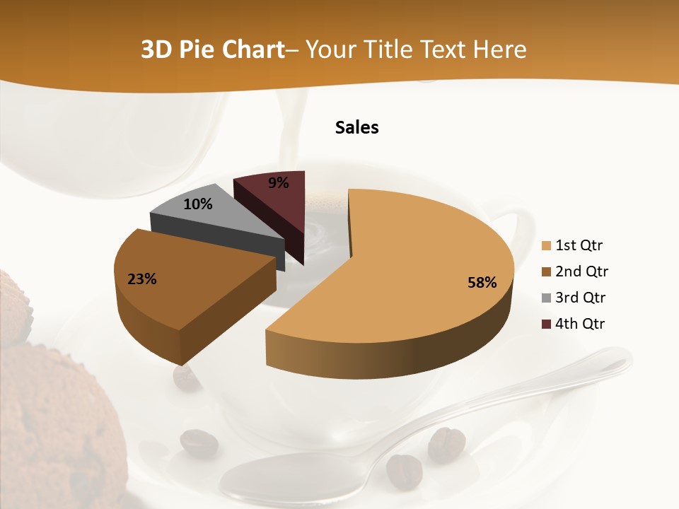 Pastry Milky Stream PowerPoint Template