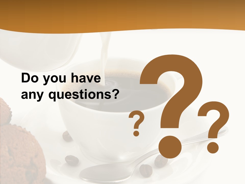 Pastry Milky Stream PowerPoint Template