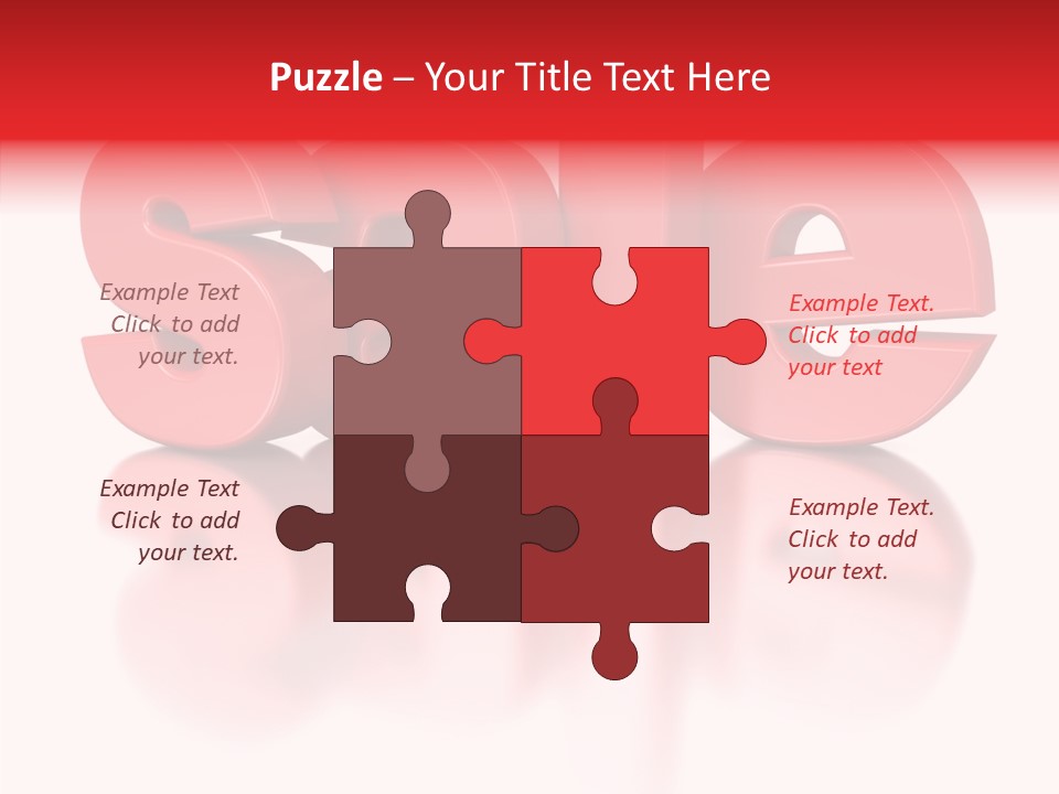 Shopping Render Message PowerPoint Template