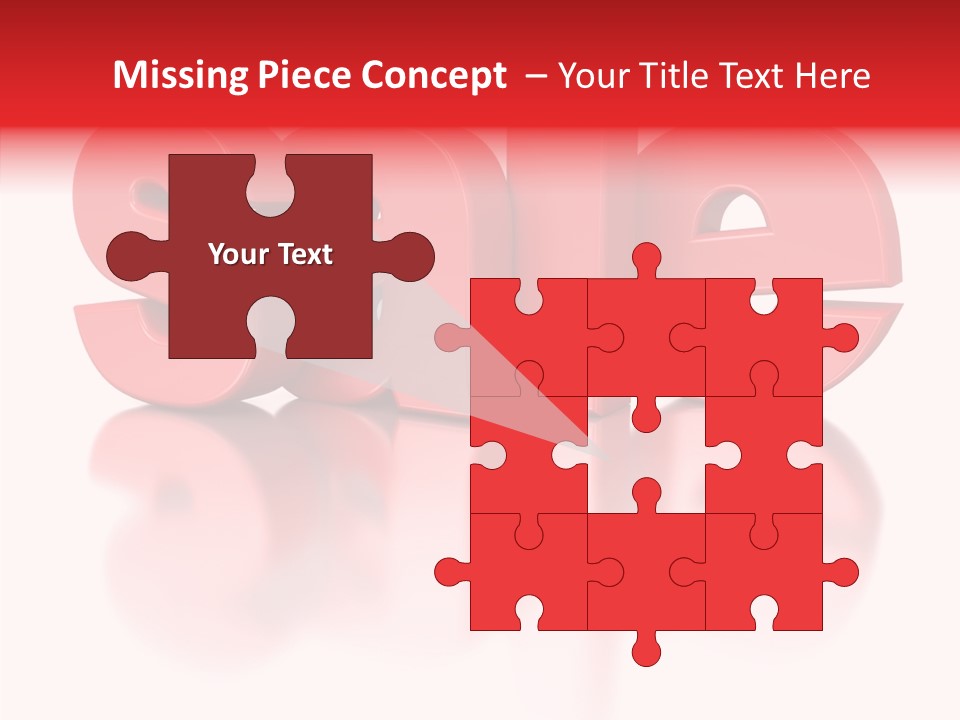 Shopping Render Message PowerPoint Template