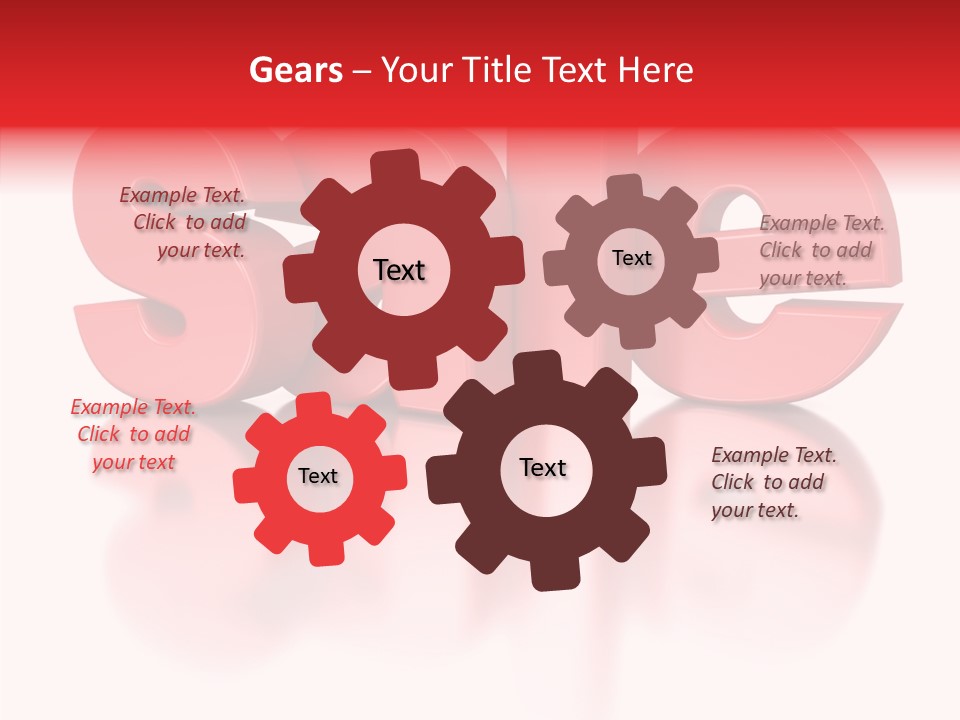 Shopping Render Message PowerPoint Template