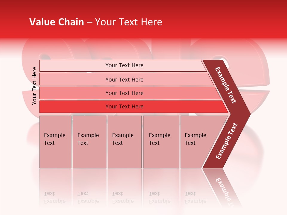 Shopping Render Message PowerPoint Template