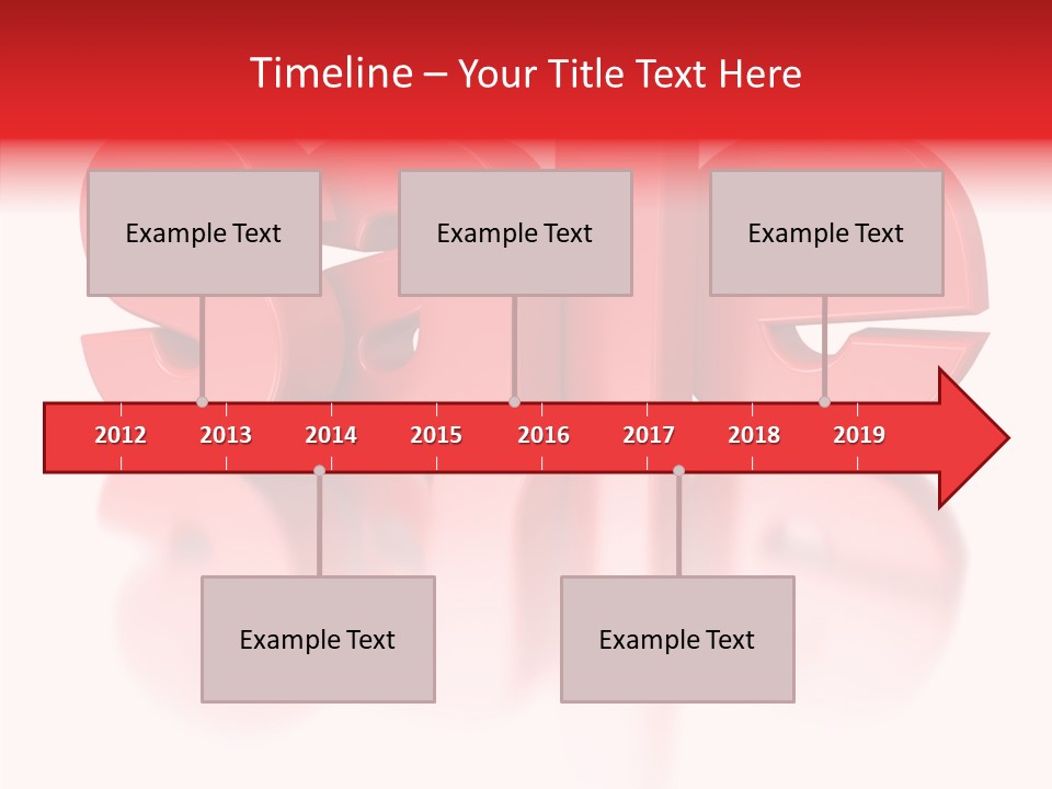 Shopping Render Message PowerPoint Template
