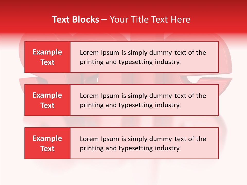 Shopping Render Message PowerPoint Template