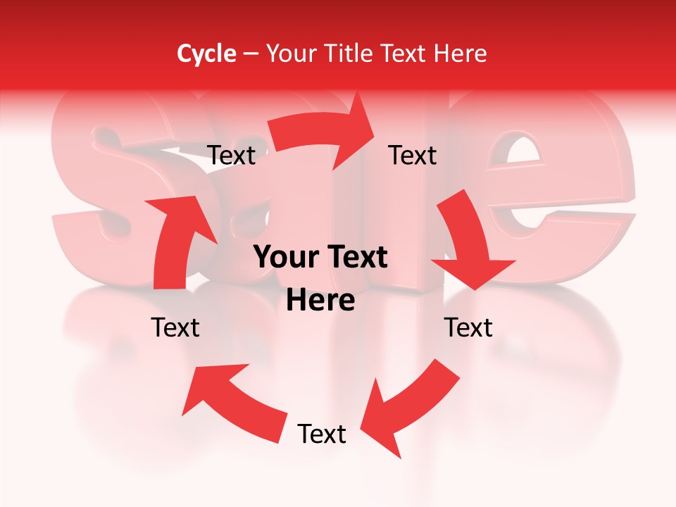 Shopping Render Message PowerPoint Template