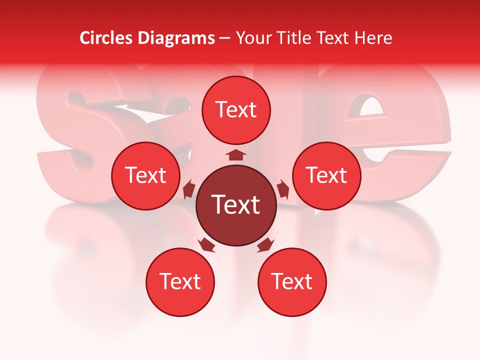 Shopping Render Message PowerPoint Template