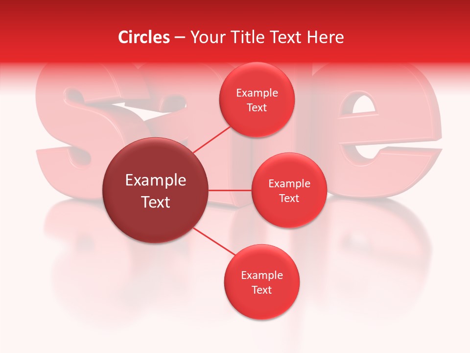 Shopping Render Message PowerPoint Template