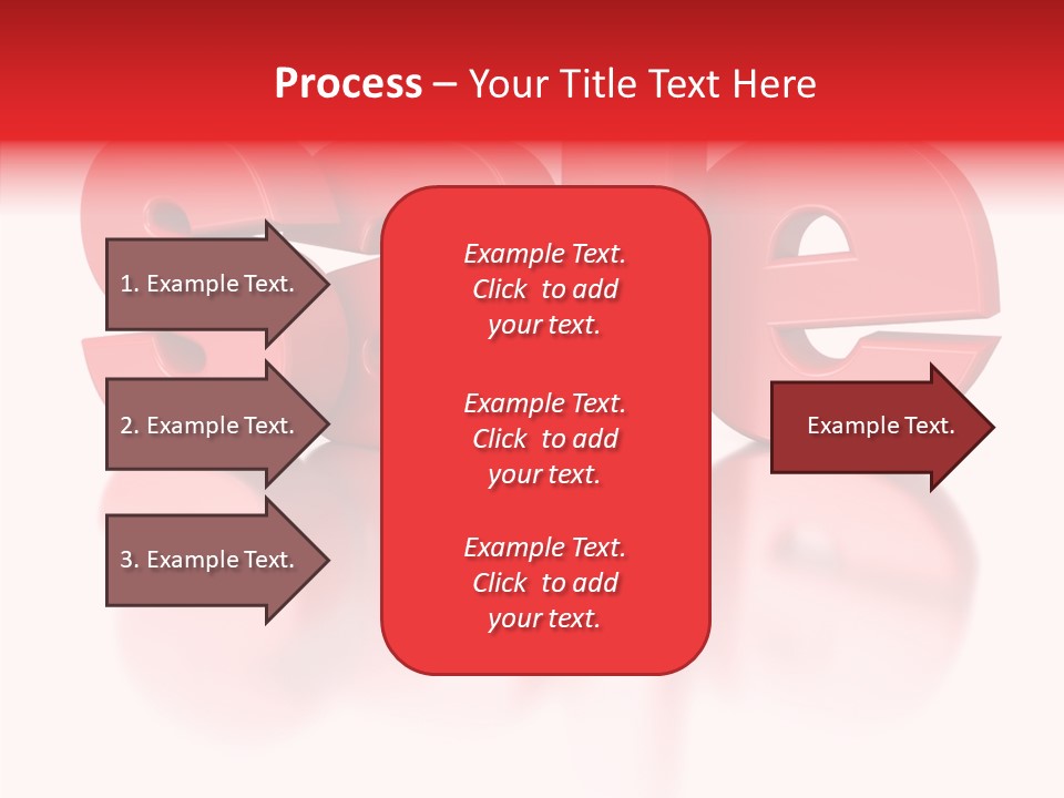 Shopping Render Message PowerPoint Template