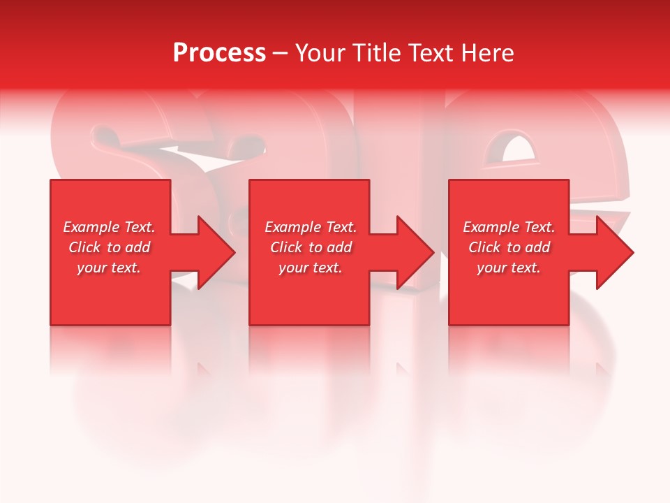 Shopping Render Message PowerPoint Template