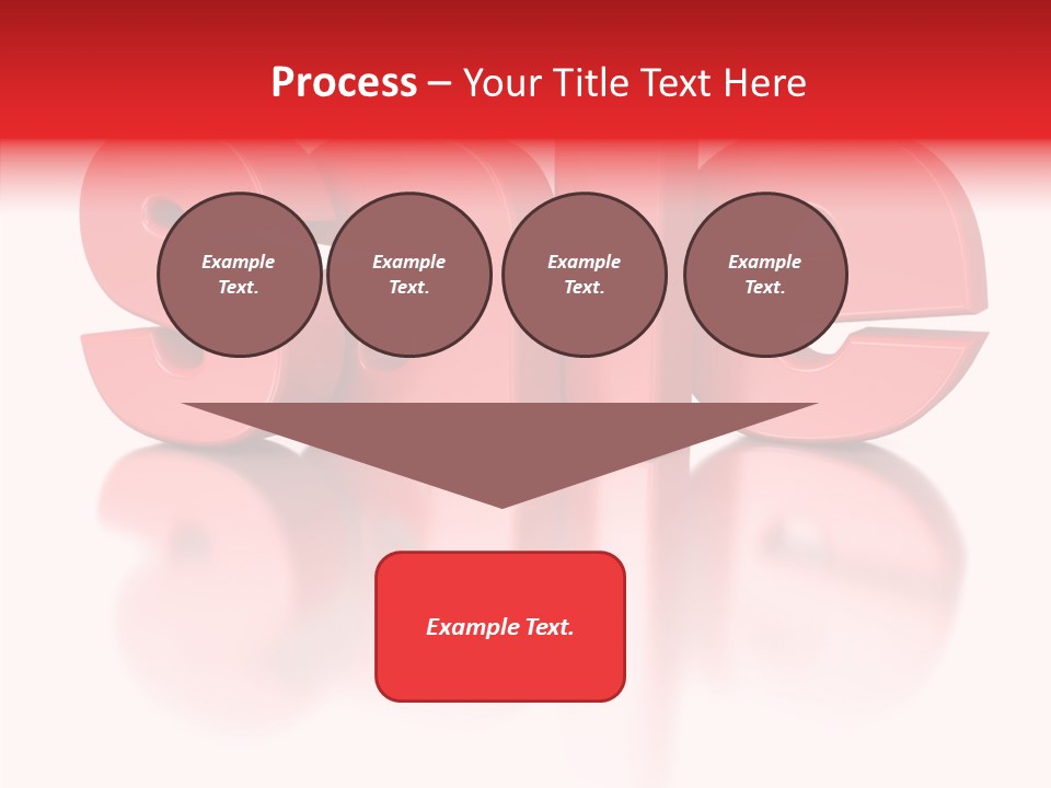 Shopping Render Message PowerPoint Template