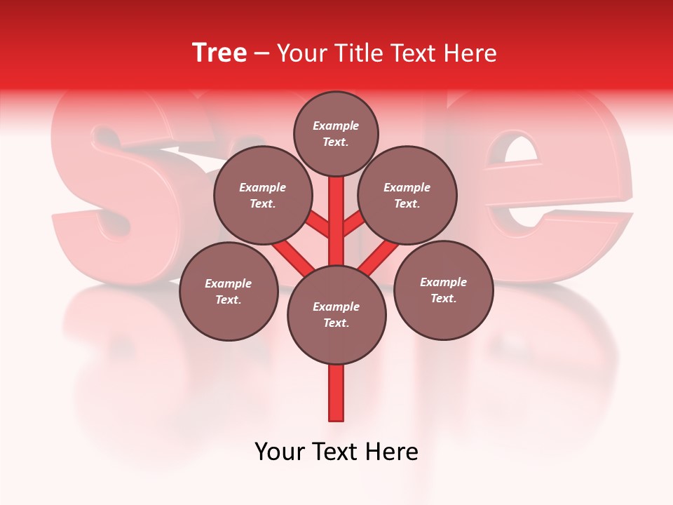 Shopping Render Message PowerPoint Template