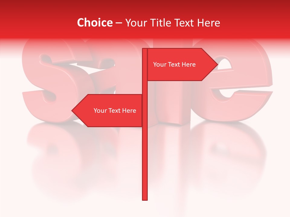Shopping Render Message PowerPoint Template