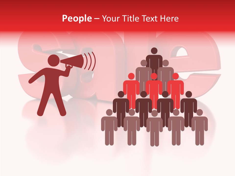 Shopping Render Message PowerPoint Template