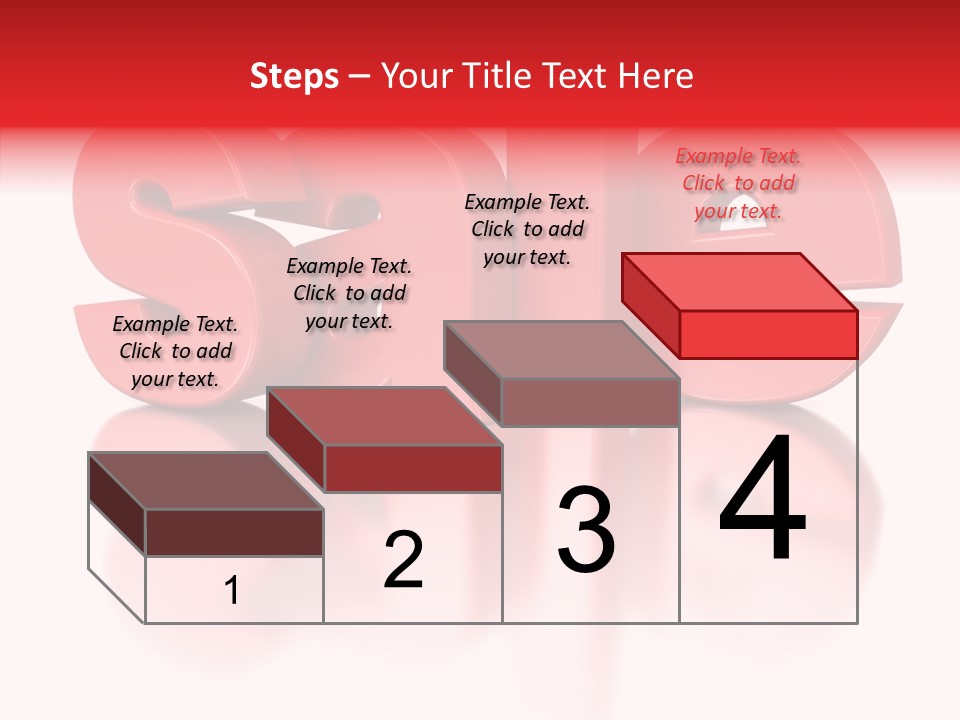 Shopping Render Message PowerPoint Template