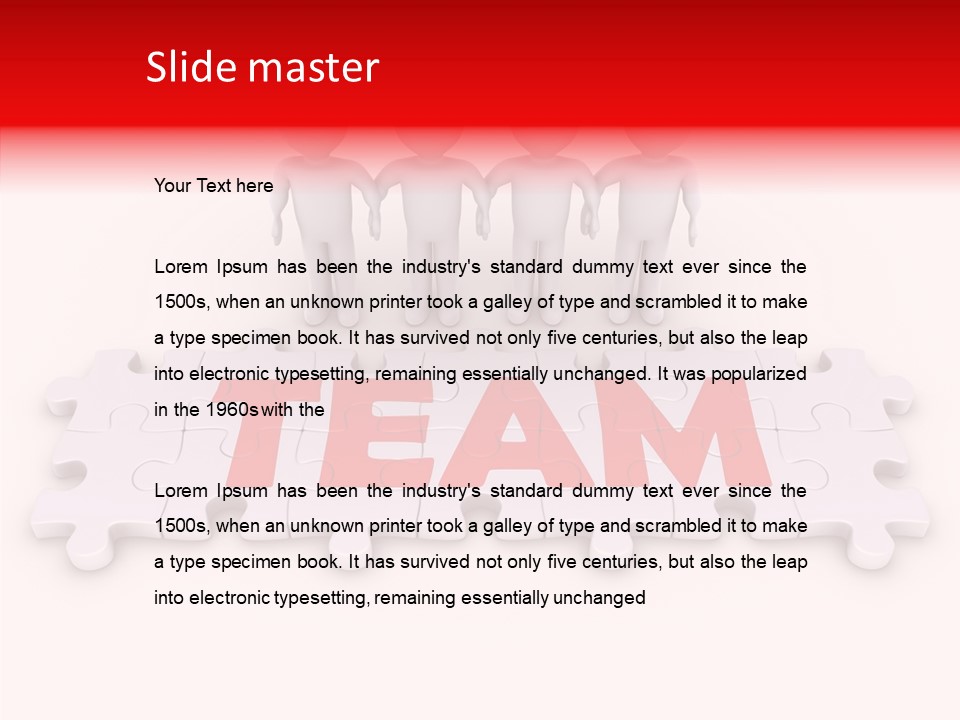 Happy People Grey PowerPoint Template