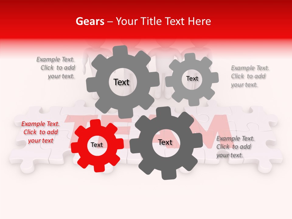 Happy People Grey PowerPoint Template