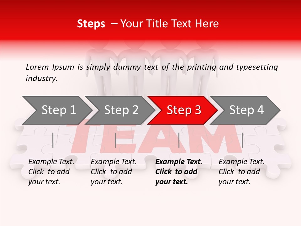 Happy People Grey PowerPoint Template