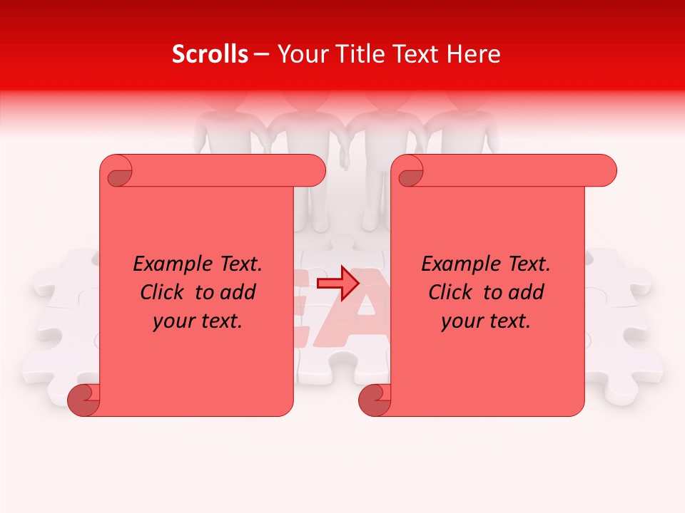Happy People Grey PowerPoint Template