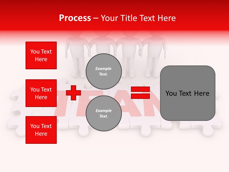 Happy People Grey PowerPoint Template