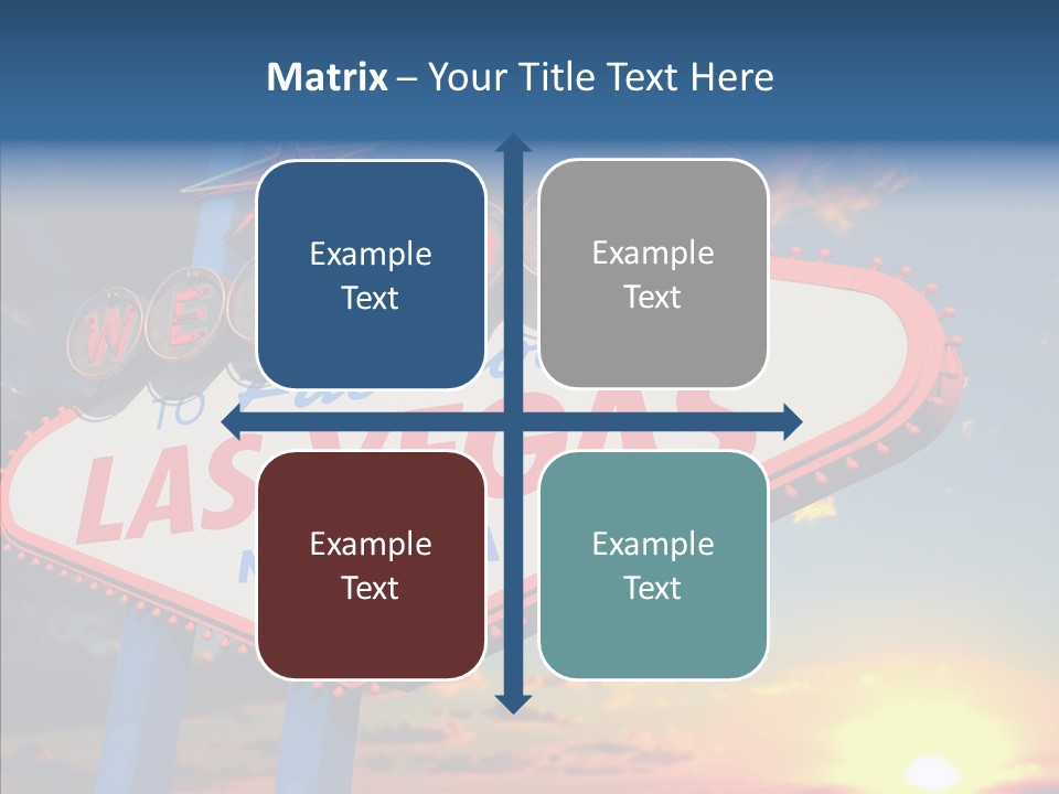 Sign Nevada Welcome PowerPoint Template