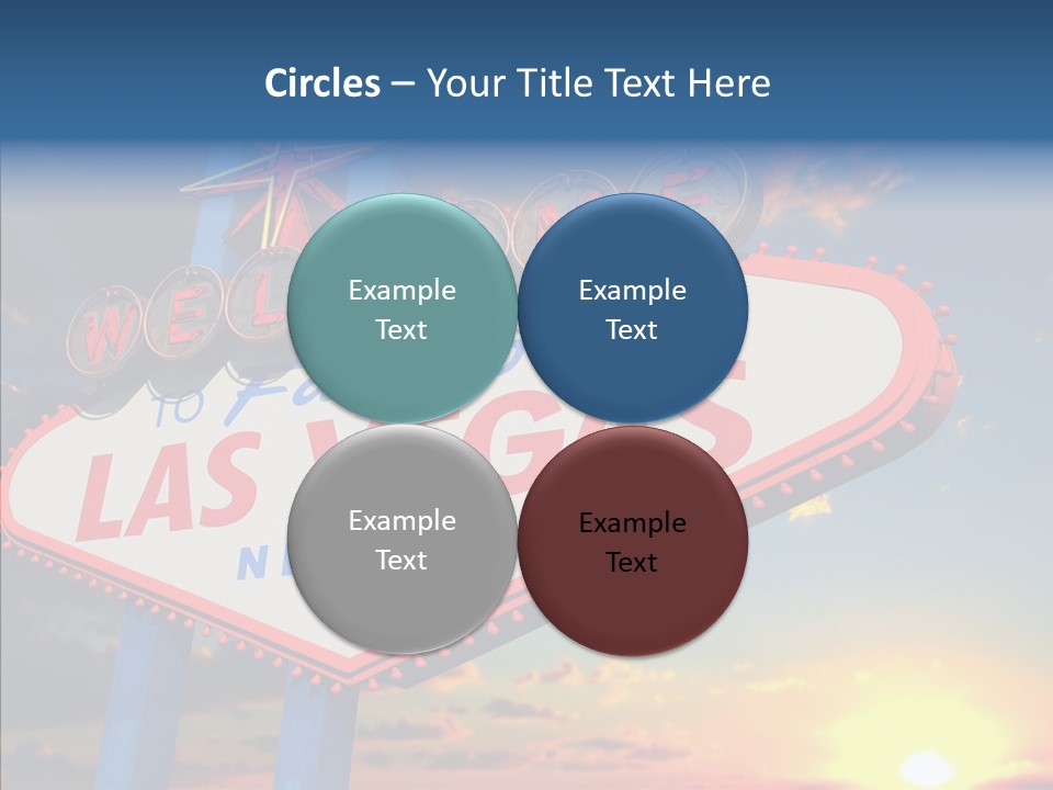 Sign Nevada Welcome PowerPoint Template