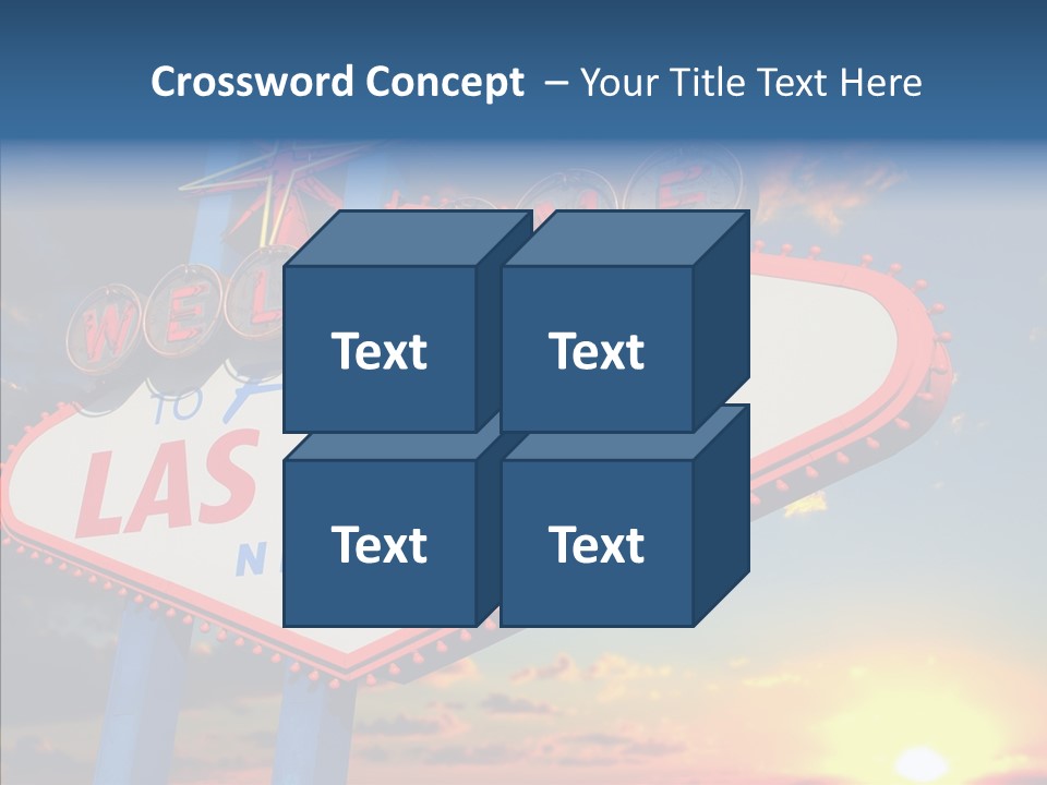 Sign Nevada Welcome PowerPoint Template