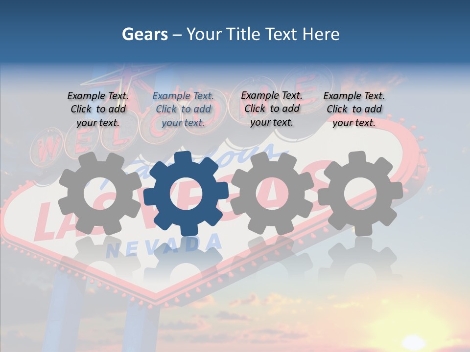 Sign Nevada Welcome PowerPoint Template