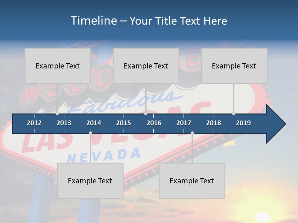 Sign Nevada Welcome PowerPoint Template