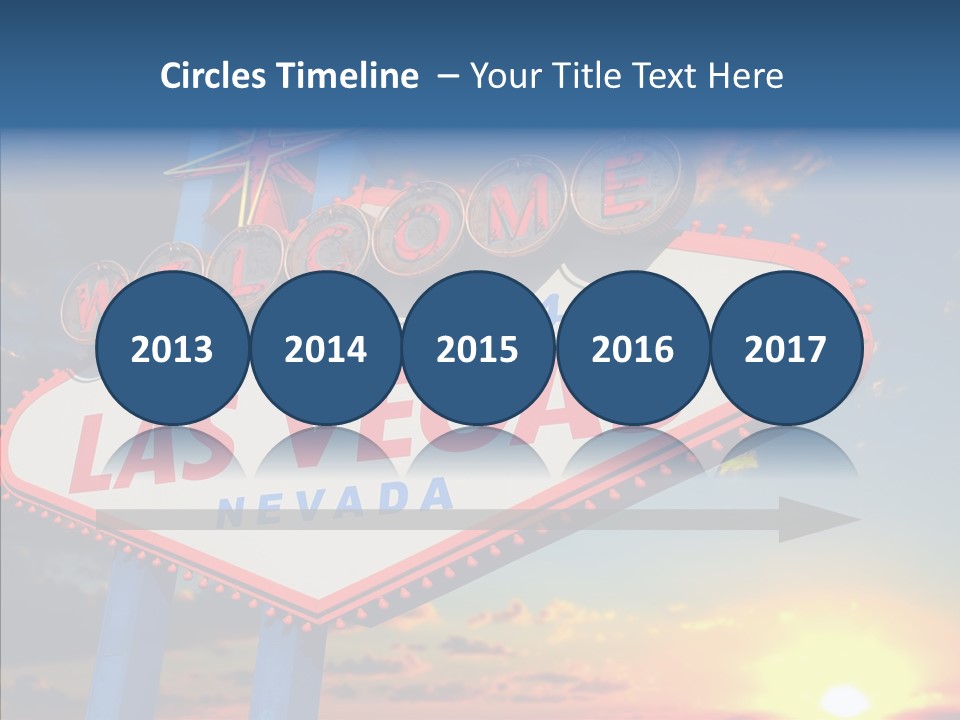 Sign Nevada Welcome PowerPoint Template