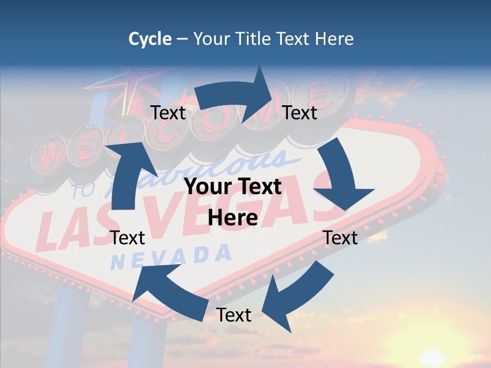 Sign Nevada Welcome PowerPoint Template