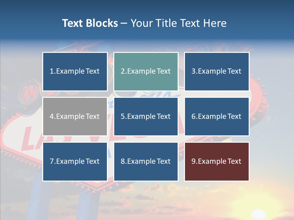 Sign Nevada Welcome PowerPoint Template